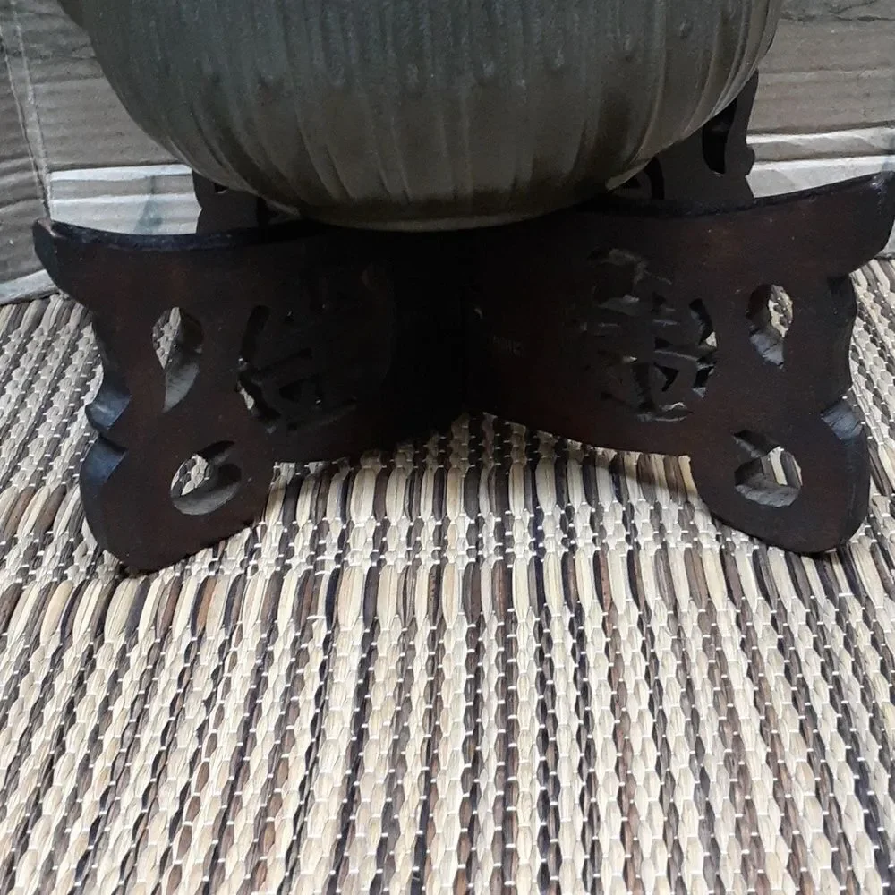 Redwing Japan Saki/Tea‎ Set,wood holder, 4 cups, Bamboo Mat, Coasters